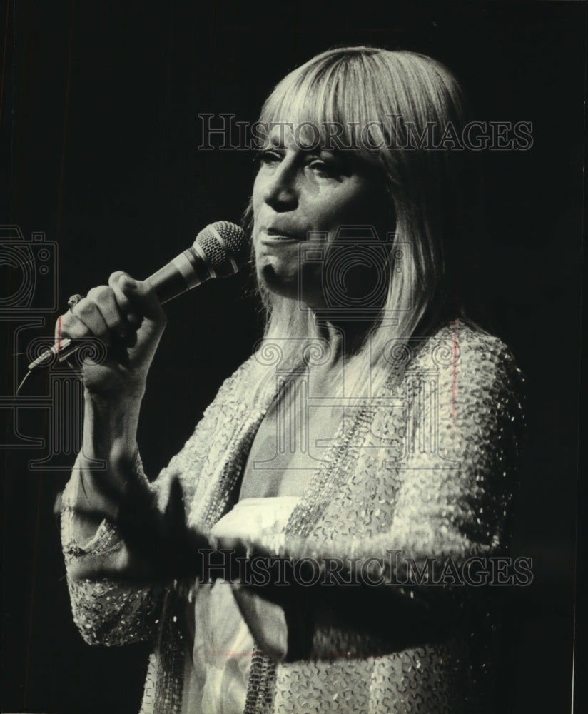 1980, Singer Mary Travers at the PAC - mjp42456 - Historic Images
