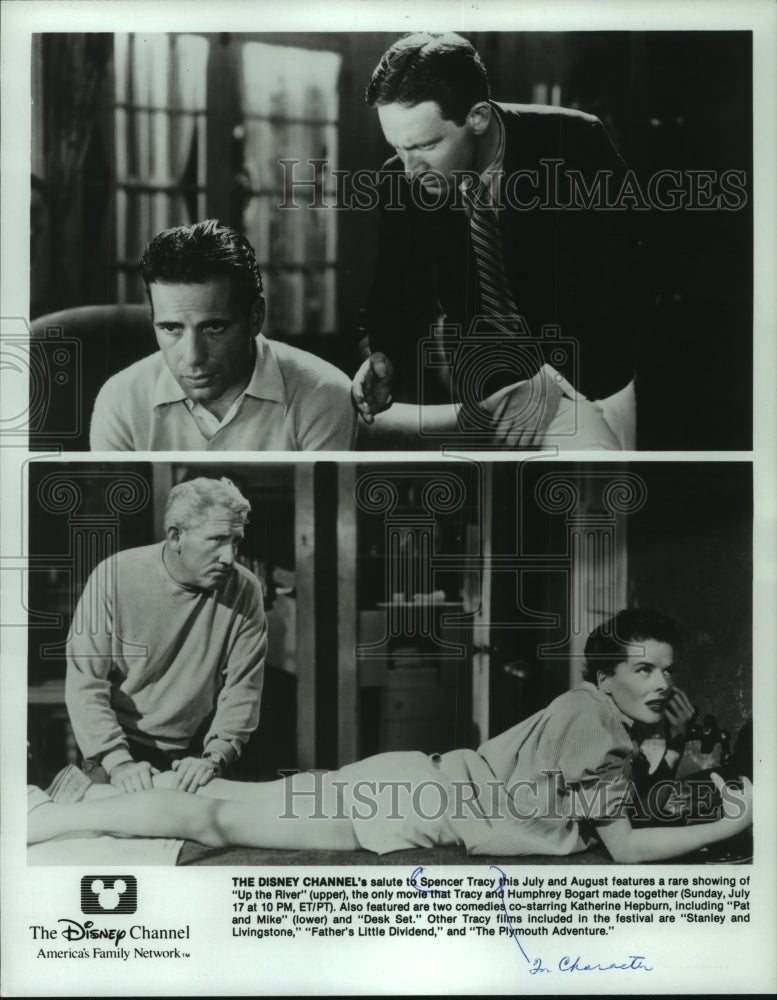 1989 Press Photo Actor Tracy Spencer in "Up the River" and "Pat and Mike" - Historic Images