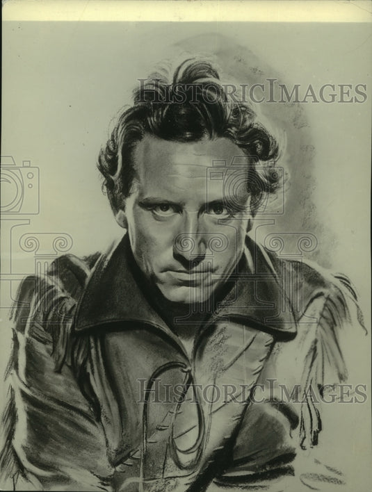 1940, Actor Spencer Tracy as Major Rogers in "Northwest Passage" - Historic Images