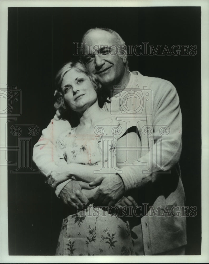 1980 Press Photo Giorgio Tozzi and Sharon Daniels in play &quot;The Most Happy Fella&quot; - Historic Images