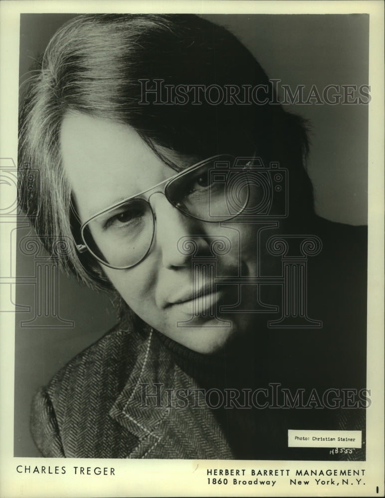 1976, Violinist Charles Treger - mjp42554 - Historic Images