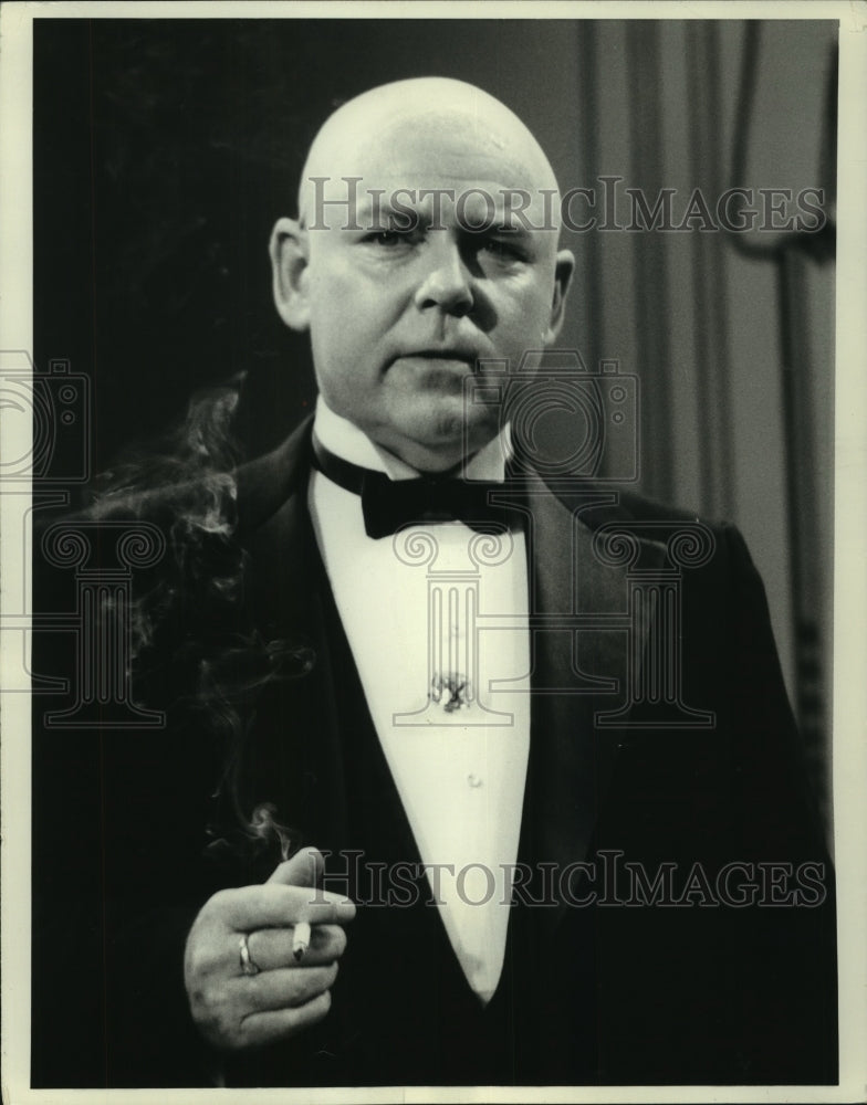 1972, Actor Carroll O'Connor as Daddy Warbucks in "Annie" - mjp42641 - Historic Images
