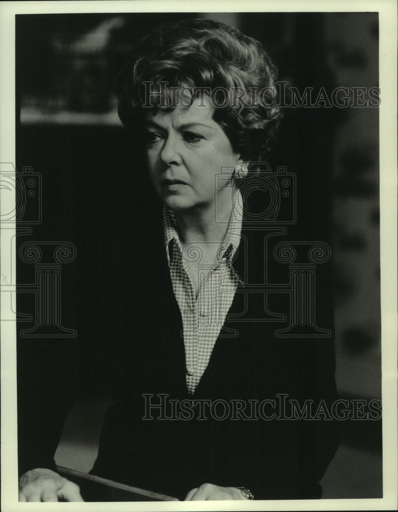 1974, Actress Ida Lupino in &quot;The Streets of San Francisco&quot; on ABC - Historic Images