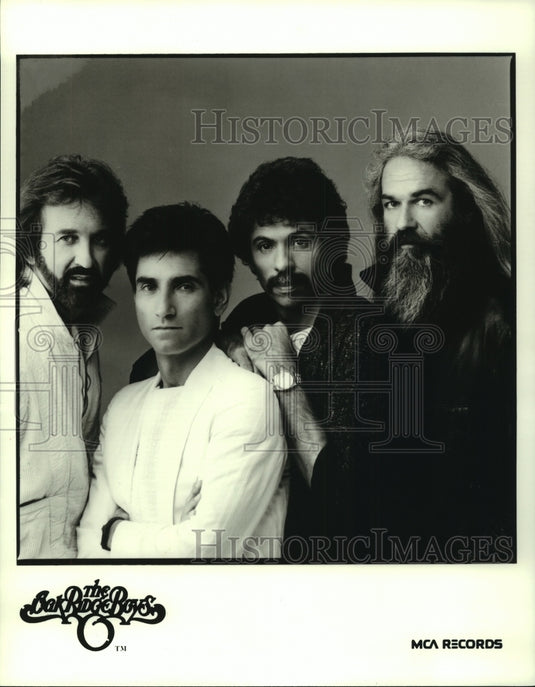 1986 Press Photo Members of the Band "The Oak Ridge Boys" - mjp42659 - Historic Images