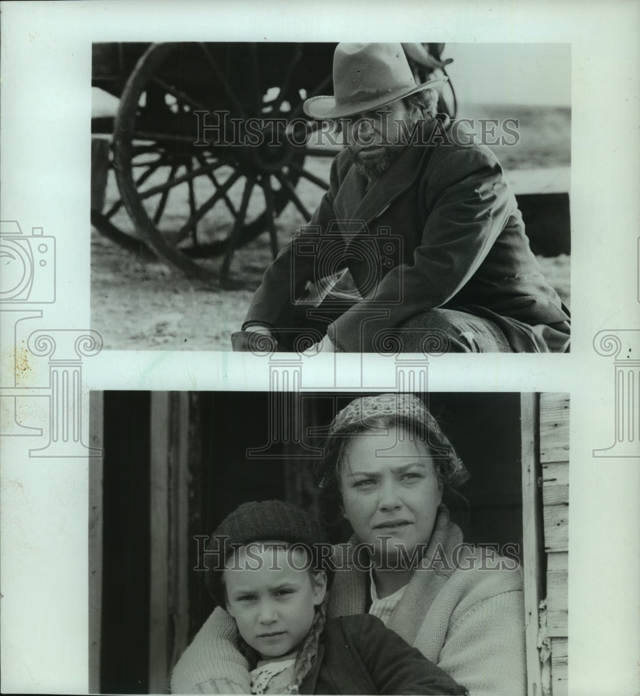 1984 Press Photo Rip Torn as Wyoming pioneer in "Heartland" - mjp42718 - Historic Images