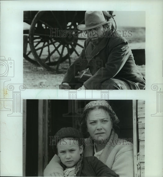 1984 Press Photo Rip Torn as Wyoming pioneer in "Heartland" - mjp42718 - Historic Images