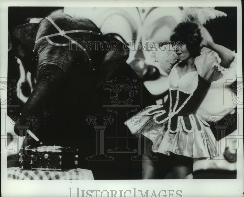 1978 Press Photo Penny Marshall appears on &quot;Circus of the Stars: II&quot; - mjp42777 - Historic Images