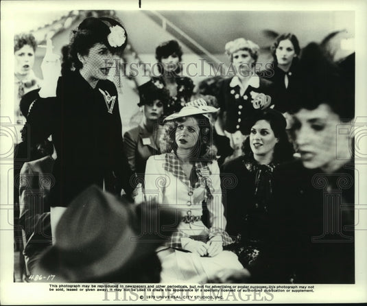 1979 Press Photo Penny Marshall & other stars of "1941" - mjp42778 - Historic Images