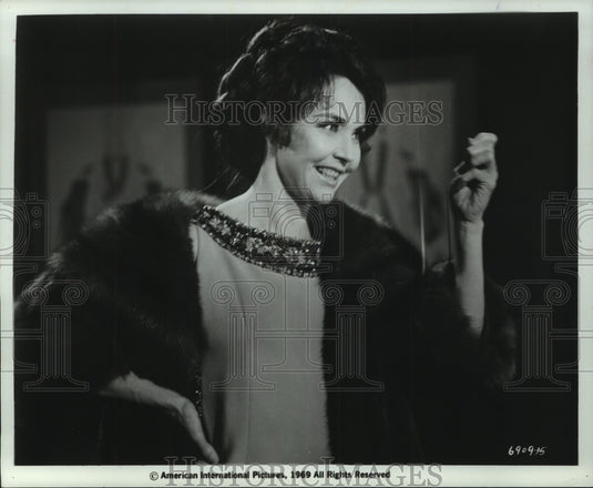 1969, Actress Jennifer Jones in "Angel, Angel, Down We Go" - Historic Images