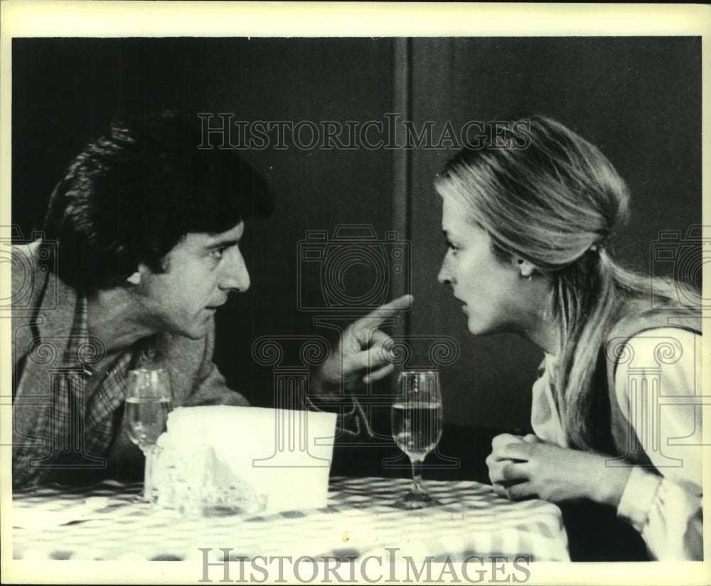 1980, Dustin Hoffman & Meryl Streep in "Kramer vs. Kramer" - Historic Images