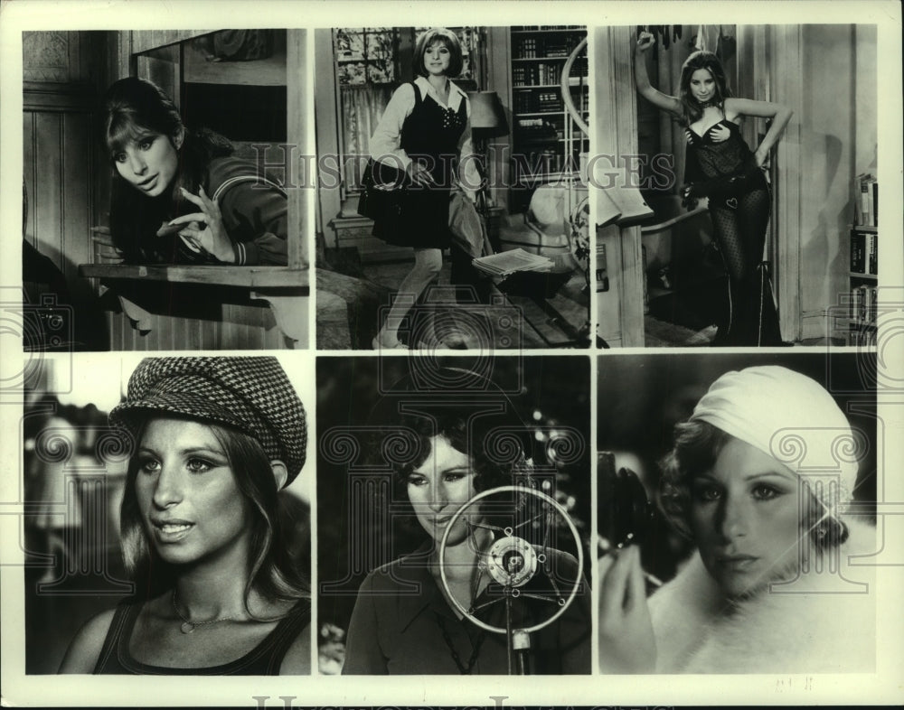 1975, Barbra Streisand in &quot;Funny Girl to Funny Lady,&quot; special on ABC. - Historic Images