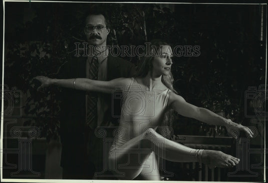 1991 Press Photo Composer James Pease with wife Susie Bauer - mjp42939 - Historic Images