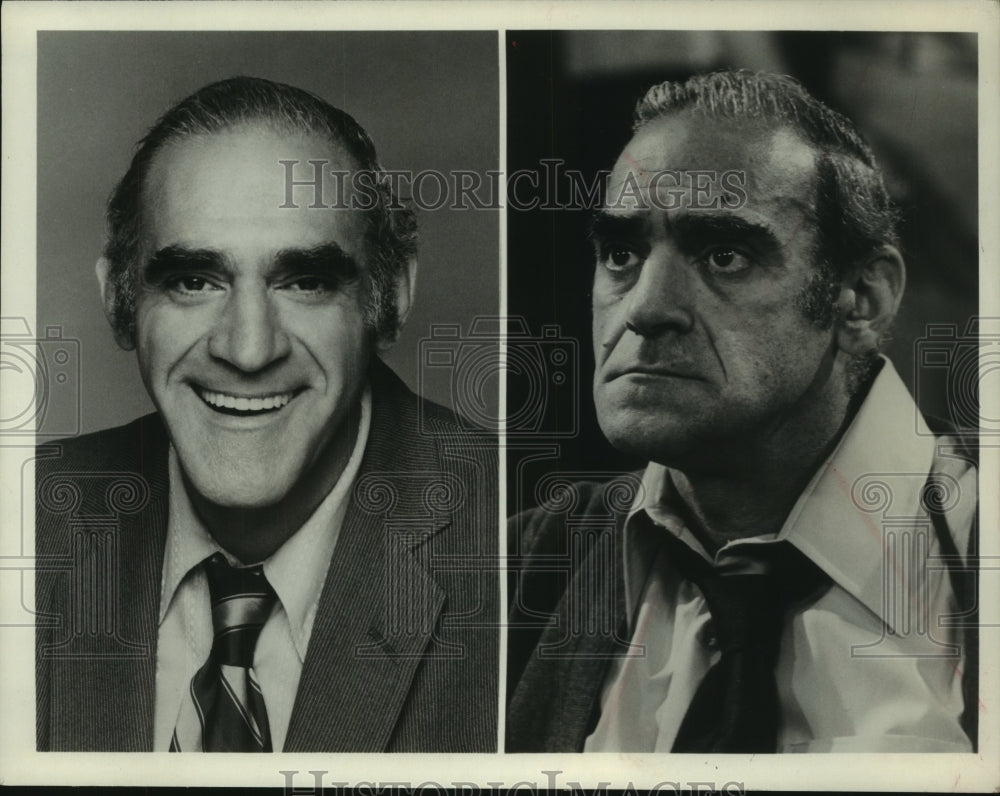 1977 Press Photo Actor Abe Vigoda - mjp42994 - Historic Images