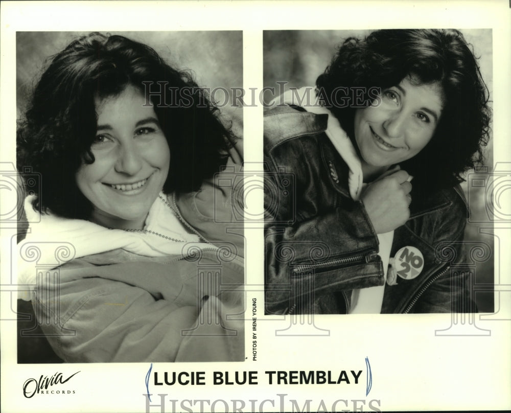 1994, Lucie Blue Tremblay, singer - mjp42998 - Historic Images