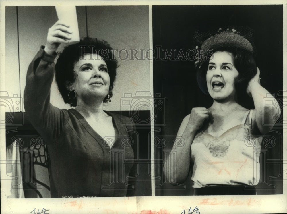 1971, Sada Thompson plays three sisters and their mother in &quot;Twigs&quot; - Historic Images