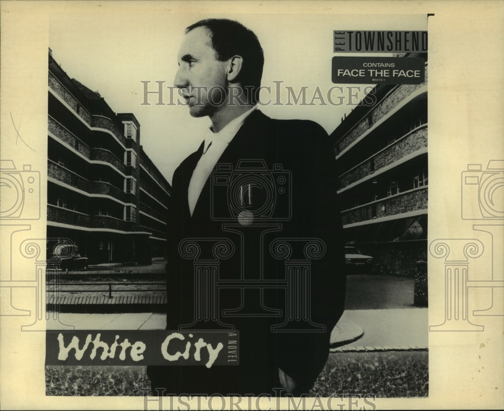 1985 Press Photo Singer Pete Townsend -White City - mjp43165 - Historic Images
