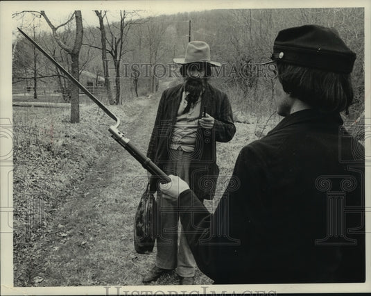 1976, Rip Torn plays poet Walt Whitman in "Song of Myself" - Historic Images