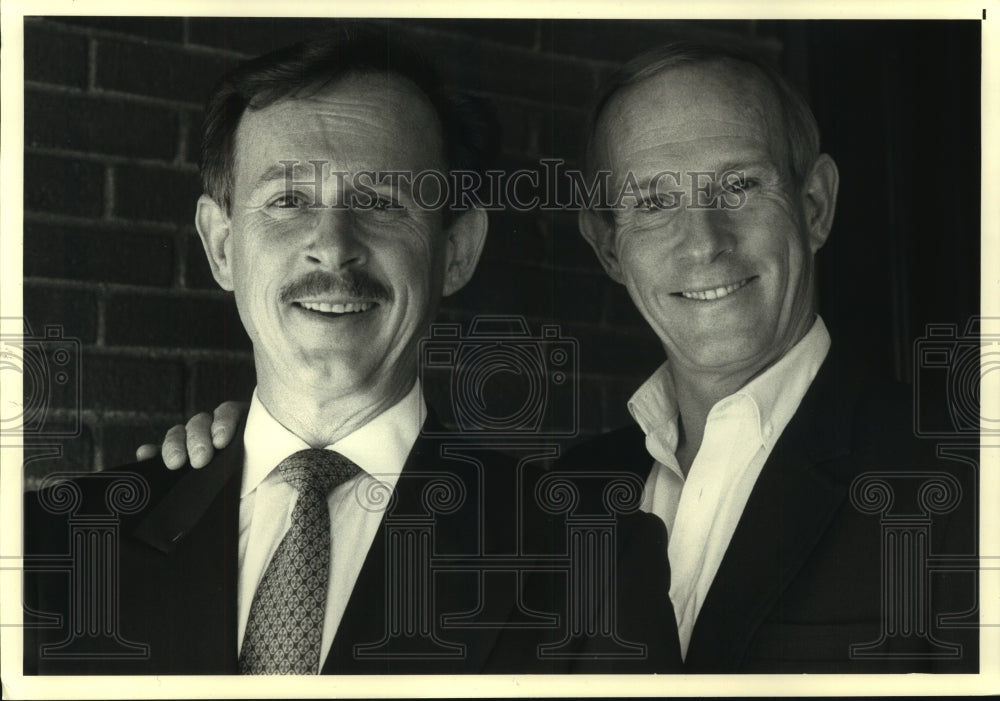 1987 Press Photo Dick and Tom Smothers photographed in Los Angeles - mjp43178 - Historic Images