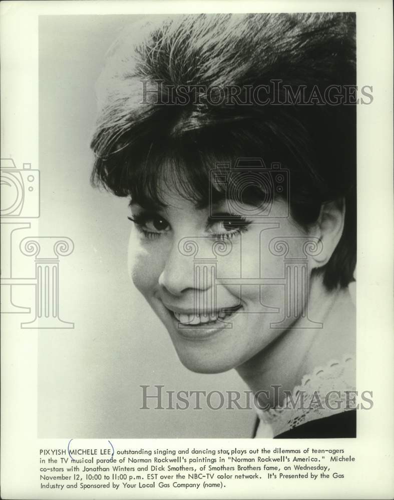 1970 Michele Lee to act in &quot;Norman Rockwell&#39;s America&quot; - Historic Images