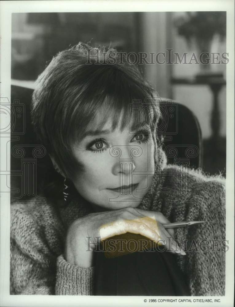 1986, Shirley MacLaine stars in &quot;Out On A Limb&quot; her own story. - Historic Images