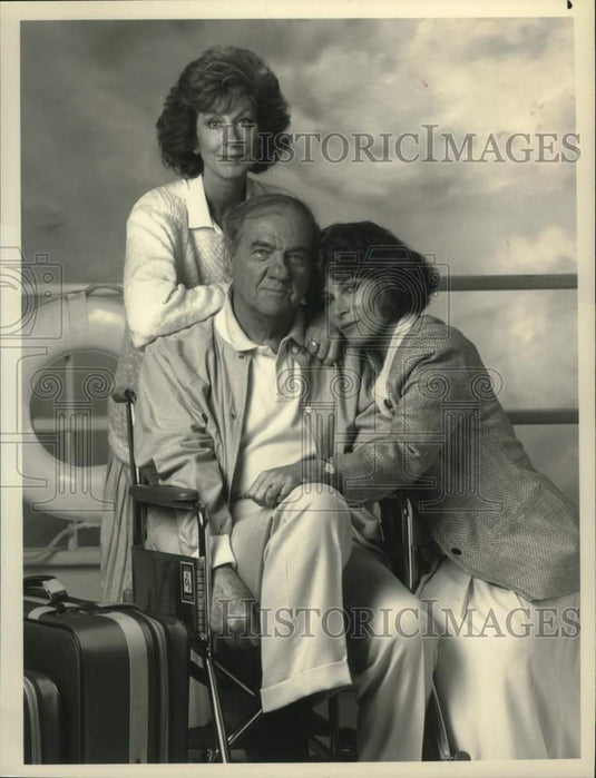 1989, Karl Malden and others in "Hijacking of the Achilles Lauro" - Historic Images