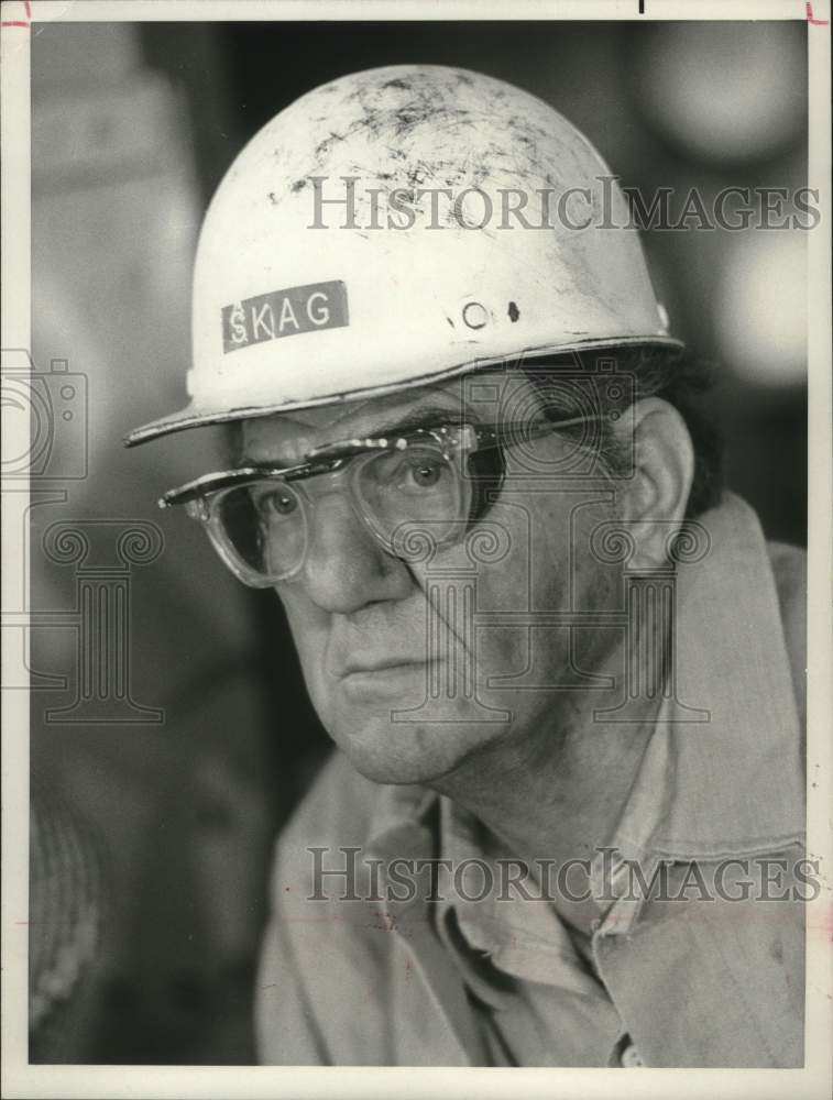 1980 Press Photo Actor Karl Malden as &quot;Skag&quot; - mjp43303 - Historic Images