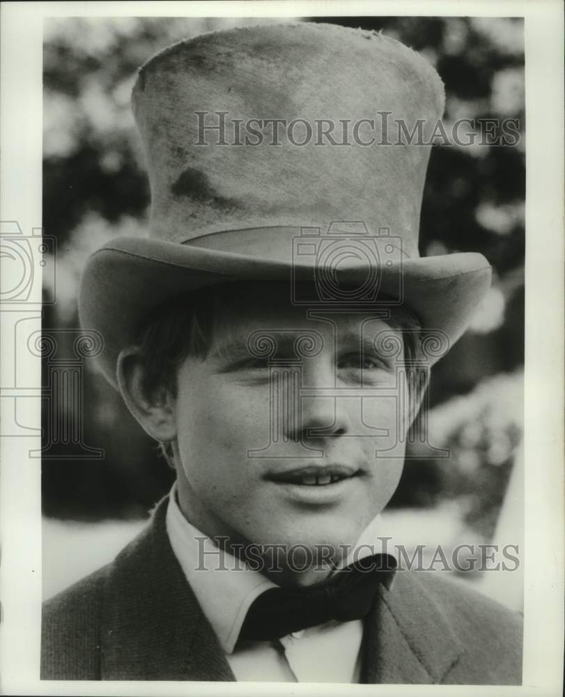 1975 Press Photo Ron Howard, star of ABC TV&#39;s Huckleberry Finn - mjp43319 - Historic Images