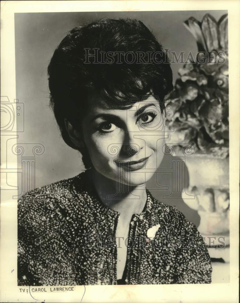 1958, Carol Lawrence, American stage and screen actress. - mjp43373 - Historic Images