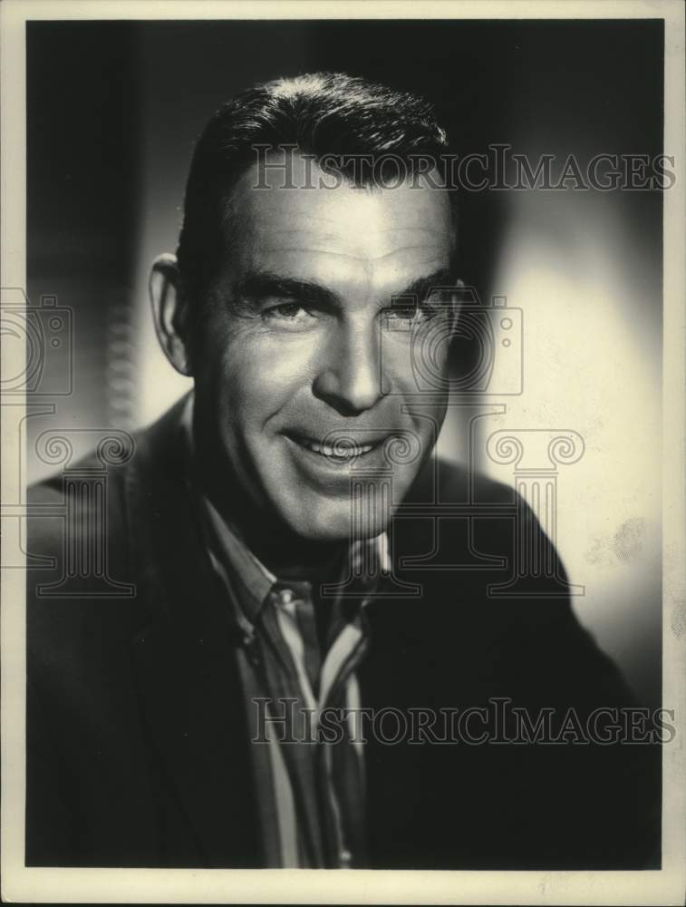 1966, Fred MacMurray, American actor. - mjp43433 - Historic Images