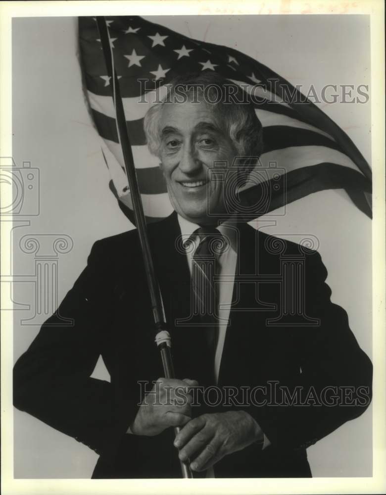 1989 Press Photo Pat Paulsen, American comedian and satirist. - mjp43493 - Historic Images