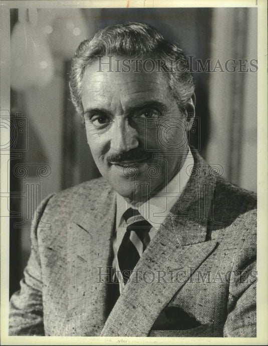 1985 Press Photo Hal Linden stars in Blacke's Magic, on NBC. - mjp43496 - Historic Images