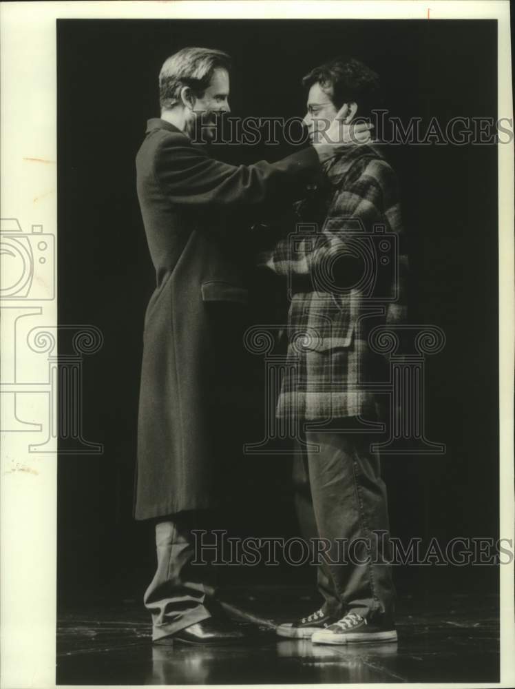 1994, David Marshall Grant &amp; Joe Mantello in play &quot;Angels in America&quot; - Historic Images