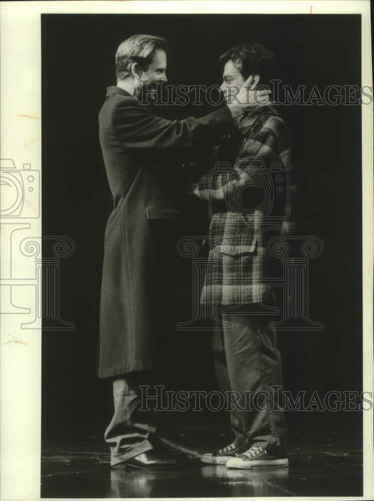 1994, David Marshall Grant & Joe Mantello in play "Angels in America" - Historic Images