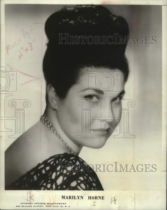 1986 Press Photo Soprano Marilyn Horne at the Milwaukee Symphony Orchestra-Historic Images