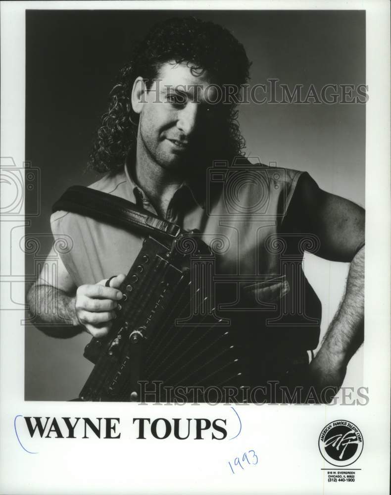 1993 Press Photo Actor Wayne Toups - mjp43780 - Historic Images