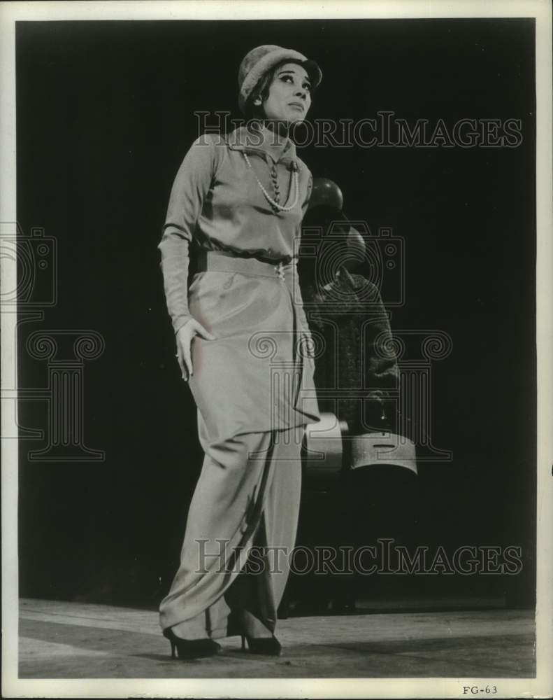 1966 Press Photo Singer and Dancer; Marilyn Michaels on stage. - mjp43801 - Historic Images