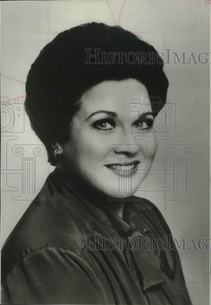 1989 Press Photo Opera singer Marilyn Horne - mjp43843 - Historic Images