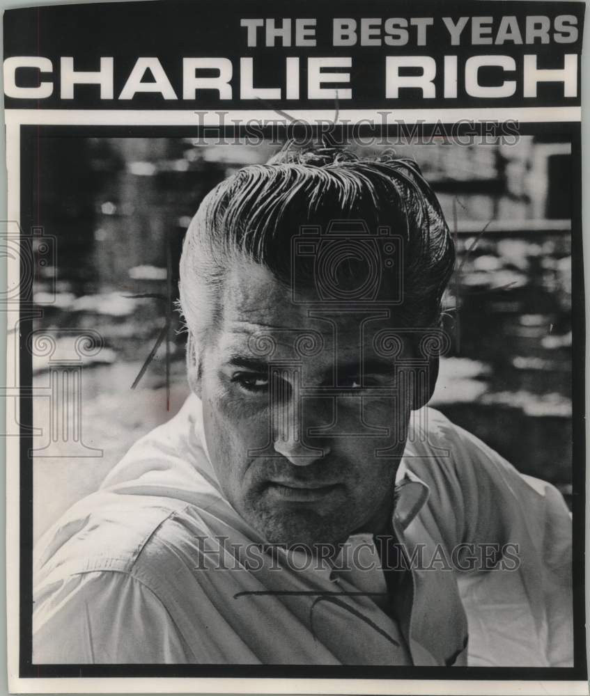 1966, Singer Charlie Rich - The Best Years - mjp43895 - Historic Images