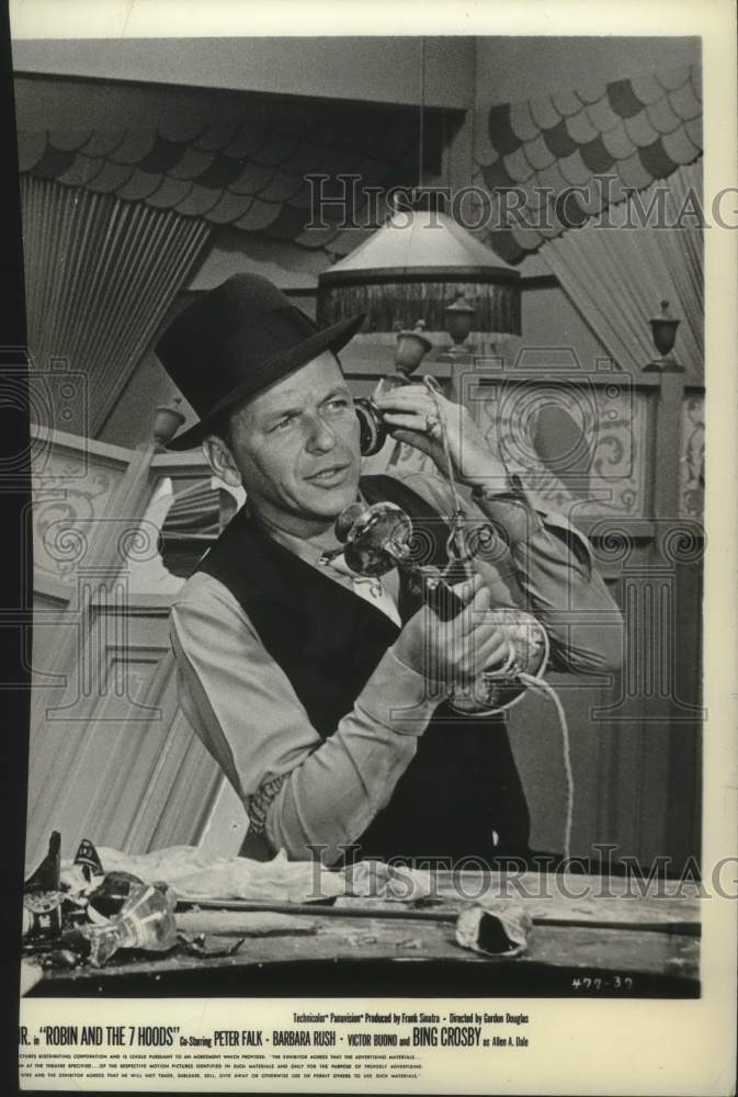 1964, Frank Sinatra in scene from &quot;Robin and the 7 Hoods&quot; - mjp44009 - Historic Images