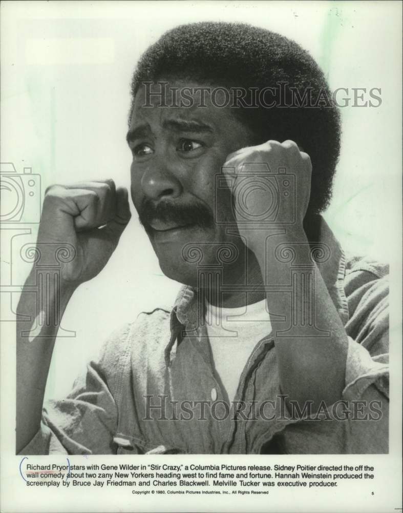 1984, Richard Pryor in scene from &quot;Stir Crazy&quot; - mjp44023 - Historic Images