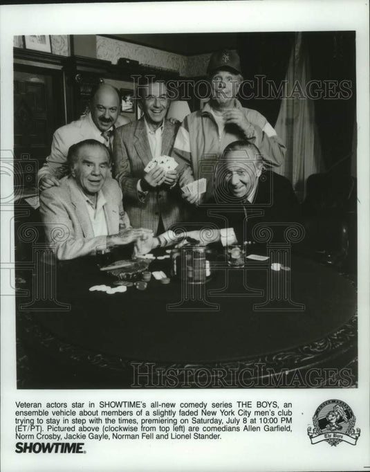 1969, Veteran actors the cast for Showtime's series "The Boys" - Historic Images