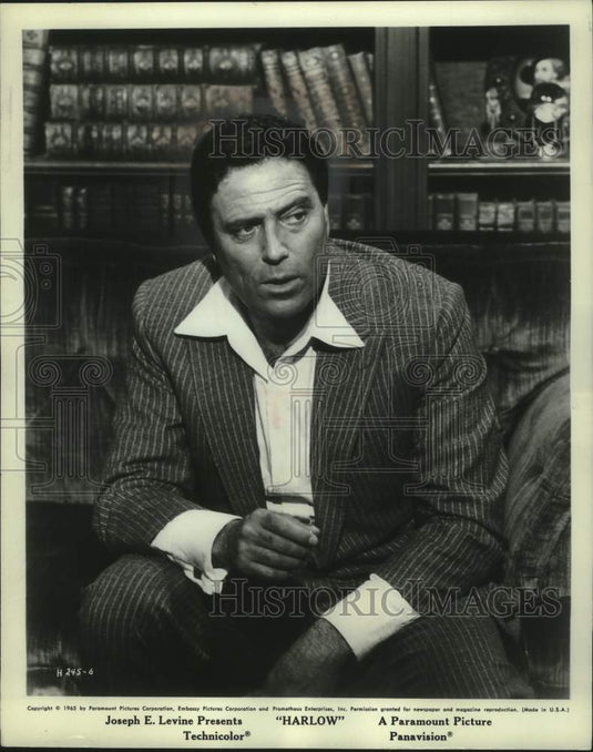 1965, Actor Rae Vallone stars in Paramount Pictures' "Harlow" - Historic Images