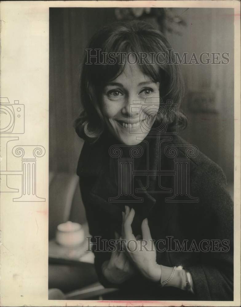 1968 Press Photo Actress Phyllis Kirk - mjp44140 - Historic Images