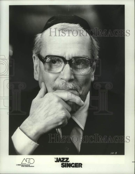 1981 Press Photo Laurence Oliver stars in "The Jazz Singer" - mjp44201 - Historic Images