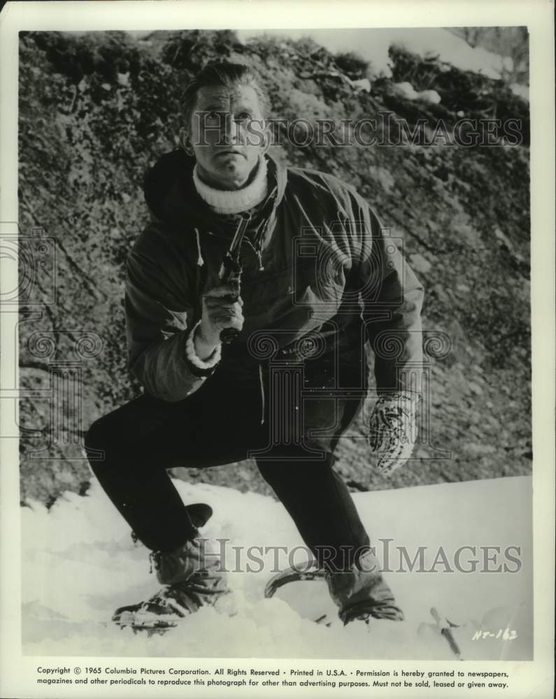 1965, Actor Kirk Douglas stars in &quot;Heroes of Telemark&quot; - mjp44242 - Historic Images