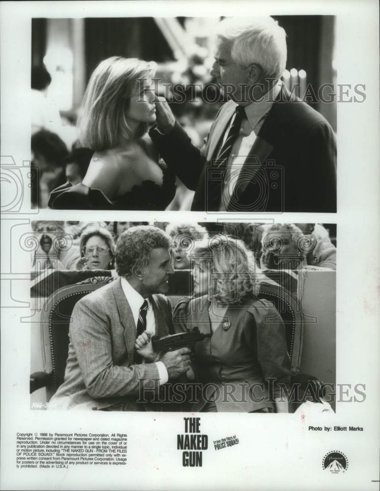 1988 Press Photo Scenes from "The Naked Gun from the Files of Police Squad" - Historic Images