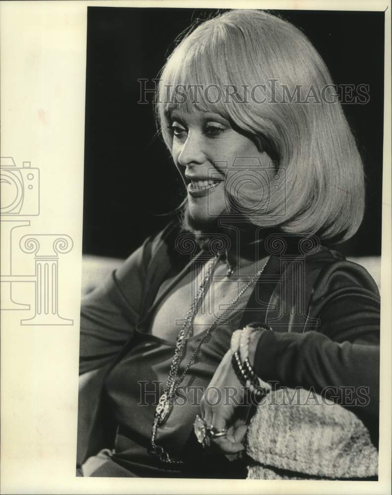 1975, Monique Van Vooren at the Centre Stage Theater, Milwaukee - Historic Images