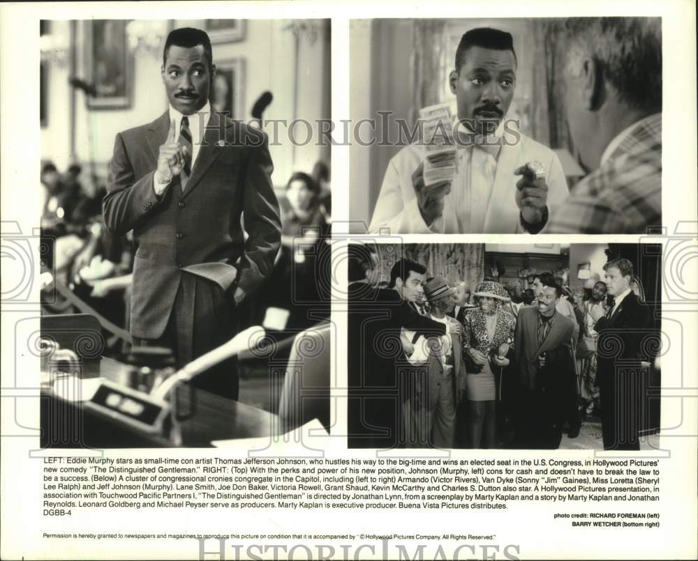 1993 Press Photo Eddie Murphy, an actor and comedian - mjp44357 - Historic Images