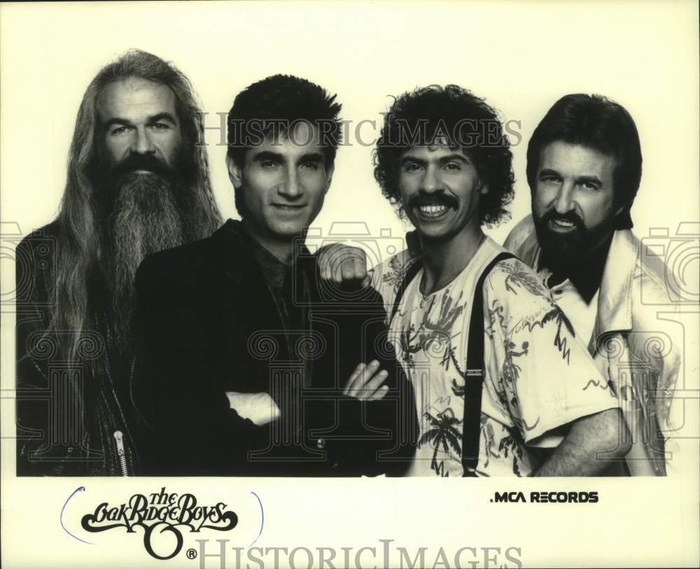 1987 Press Photo The Oak Ridge Boys - mjp44475-Historic Images
