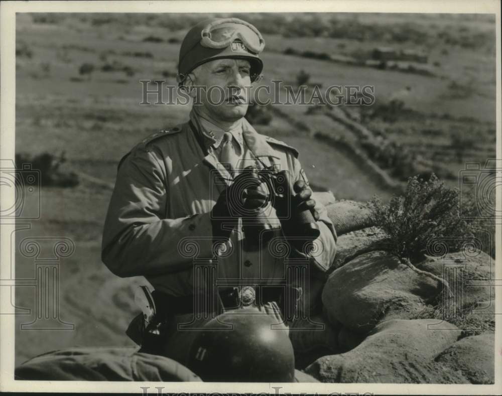 1981, George C. Scott in a scene from "Patton" on ABC - mjp44490 - Historic Images